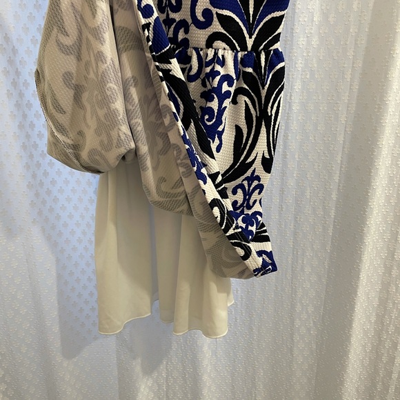 Stitch fix blue black and white mini dress - Picture 4 of 6